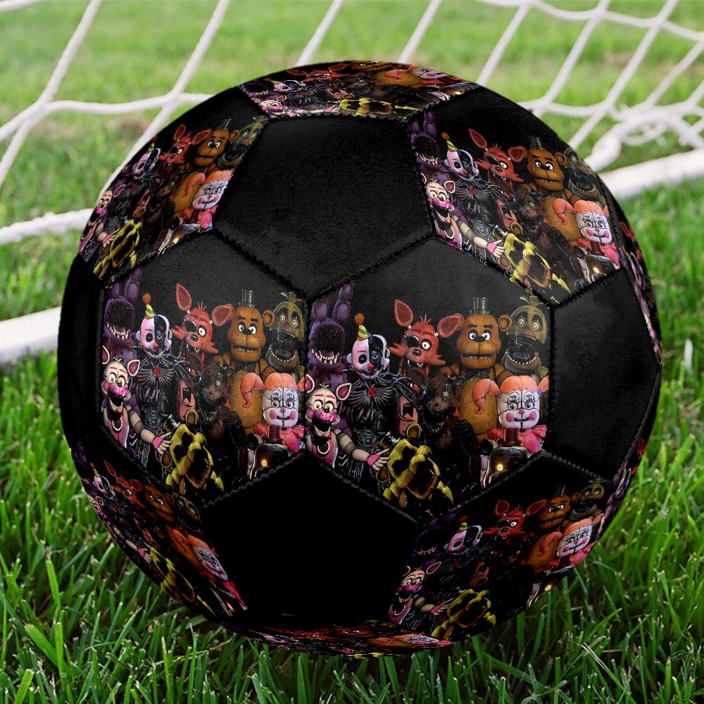 Freddy Theme Size 5 Soccer Ball, Suitable for Both Indoor and Outdoor Matches, a Gift Suitable for Everyone.