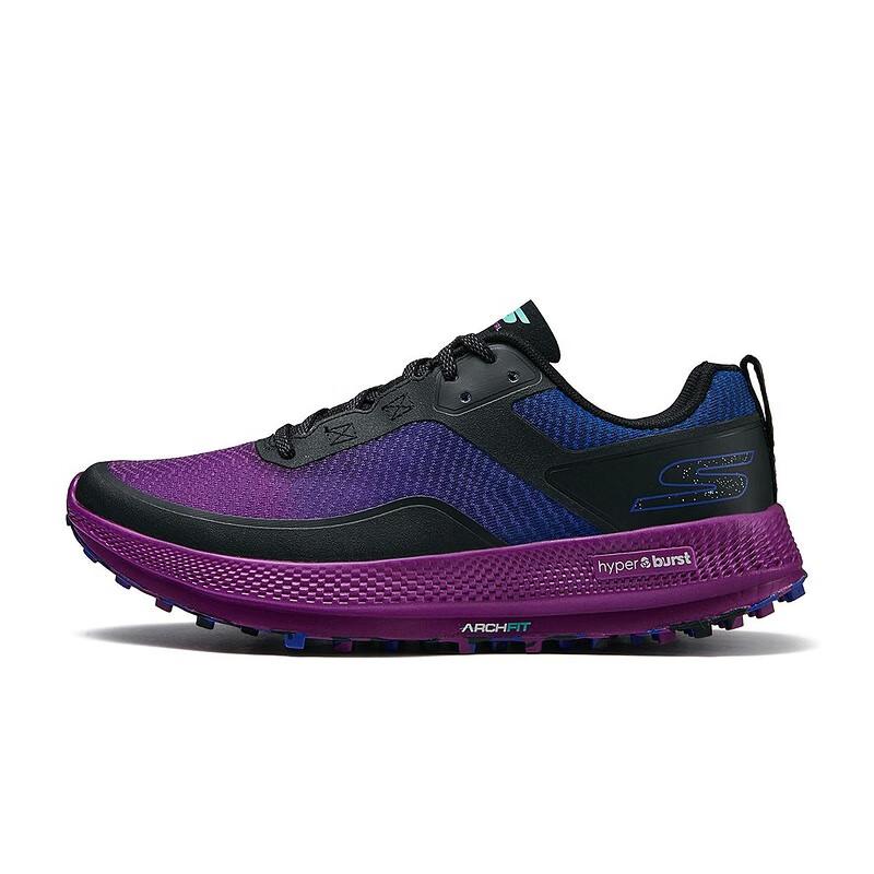 Skechers Go Run Comfortable Versatile Low-Top Casual Running Shoes Women sneakers Purple Blue 172077-BKMT 37