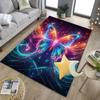 Neon Butterfly Dreamscape Office Rug Chair Mat, Entryway Carpet, Suitable for Front Door, Bedroom, Living Room, Desk, Holiday Gift