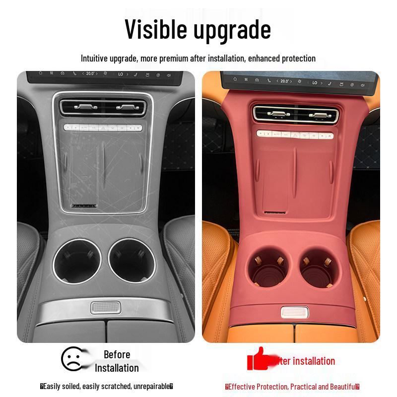 Chery Fengyun A9L Silicone Center Console & Window Button Protection Pad.