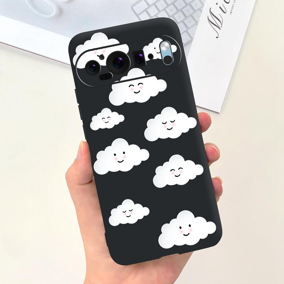 For Coque Google Pixel 9 Pro Phone Case Lovely Astronaut Duck Cow Shockproof Silicone Soft Cover For Google Pixel 9 Pixel9 Shell