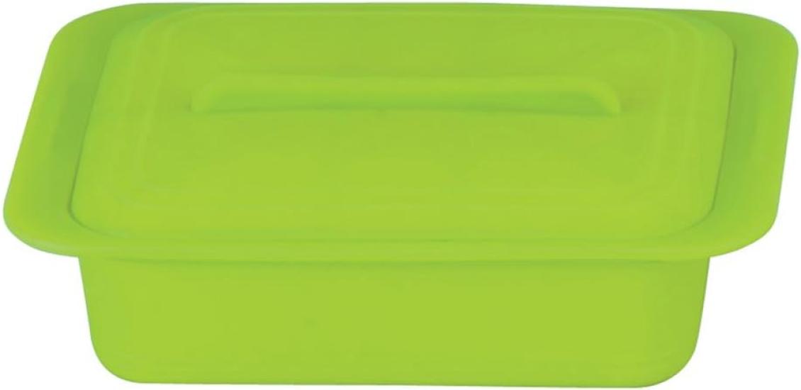 World Create ViV Silicone Microwave Lettuce 59619 Steamer, Steamer, Due, Green,