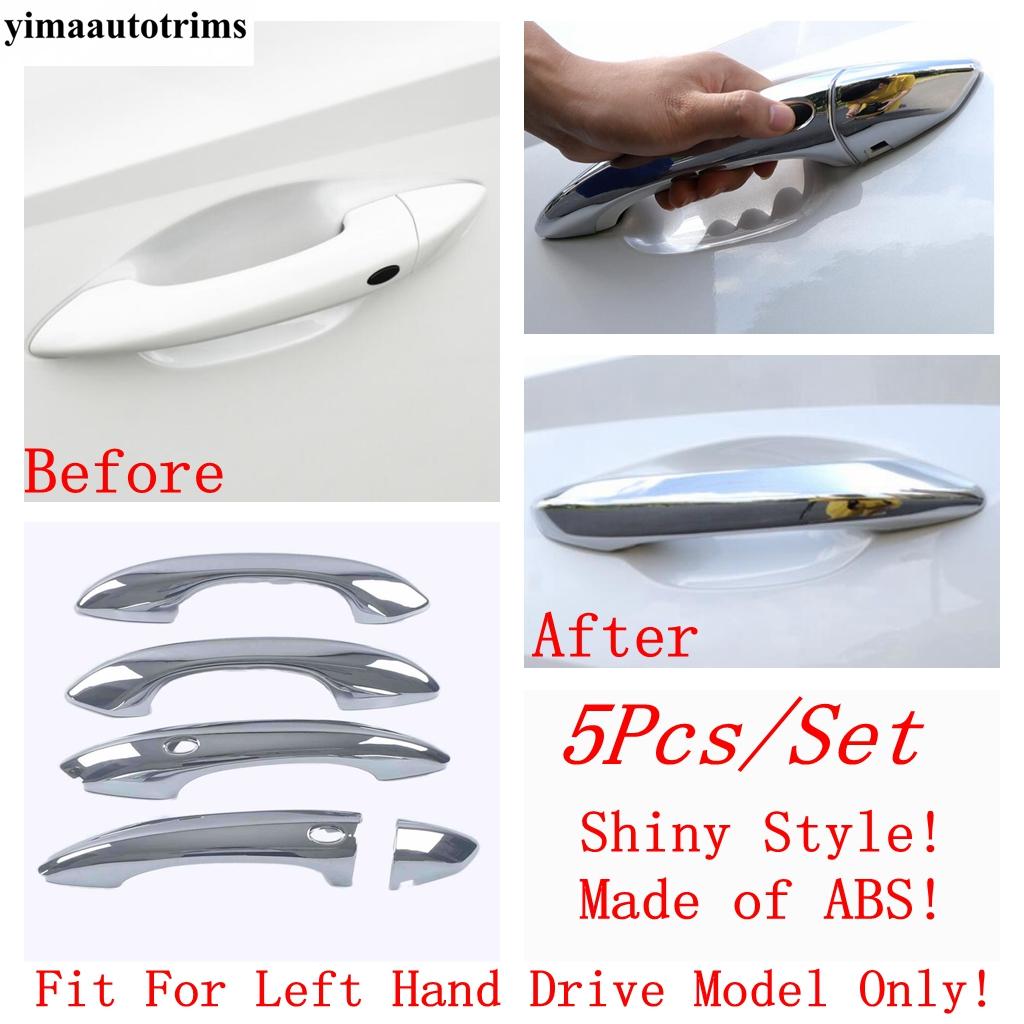 

Car Outer Door Handle Decoration Protection Cover Trim For Hyundai Tucson NX4 - 2026 ABS Chrome / Carbon Fiber Accessories Shiny Style
