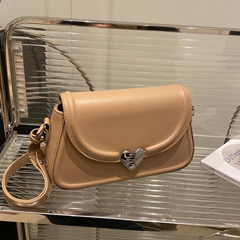 Tide Versatile Ins Shoulder Bag Messenger Bag 2025 New Korean Version Saddle Bag Trendy Fashion Niche Armpit Bag
