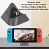 Portable Triangular Type C Charging Base Metal Bottom Charger for Switch  Lite Host(Gray )