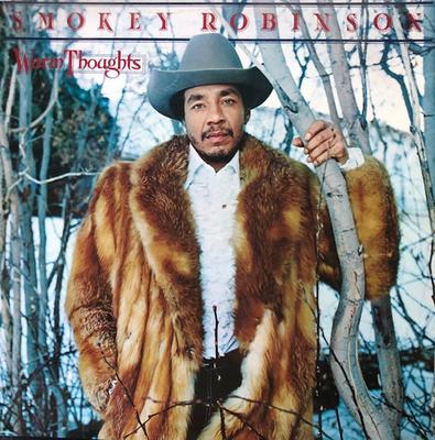 LP Record SMOKEY ROBINSON - Warm Thoughts 247099 Motown 1981 Spain Soul/Funk Used