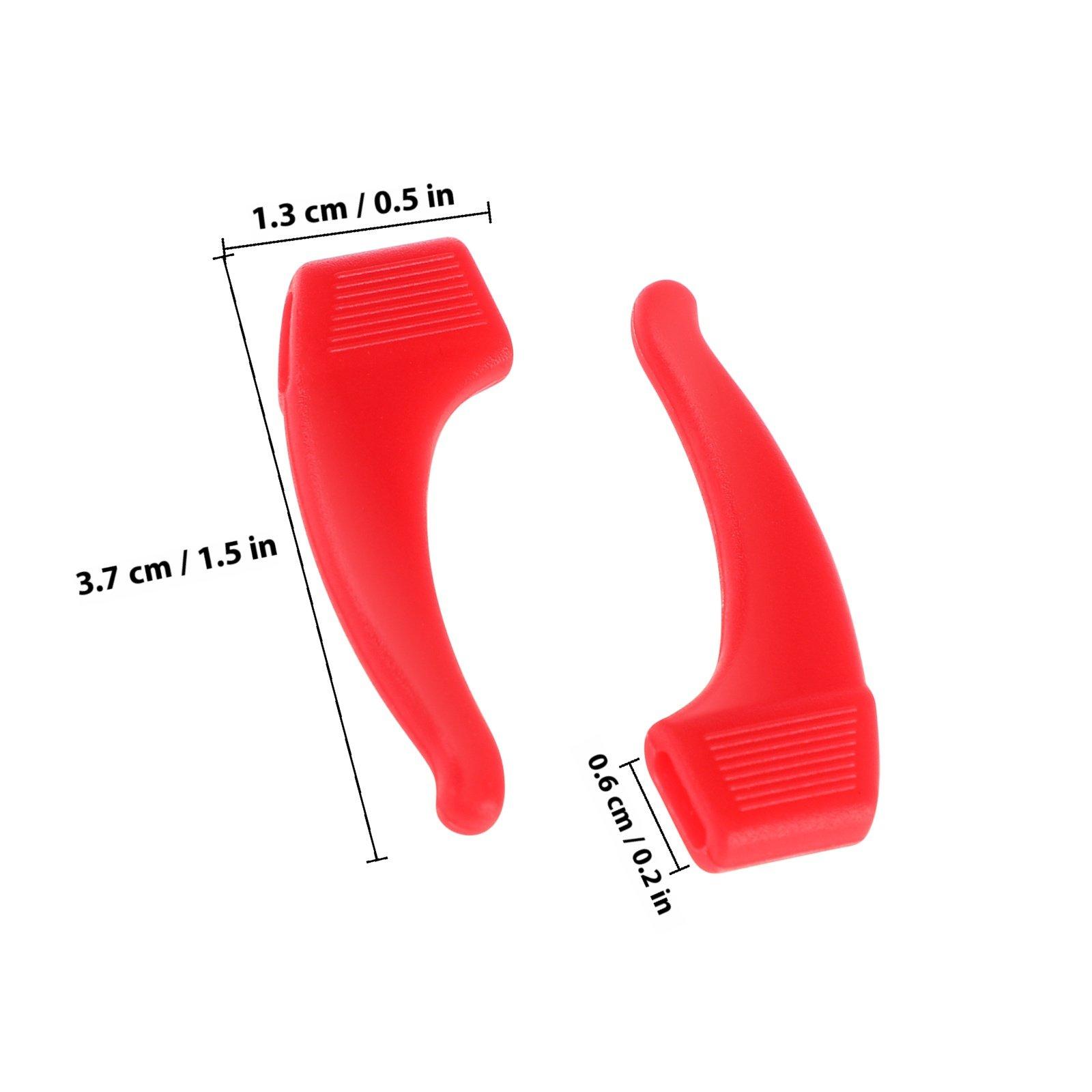 

12Pair Silicone Eyeglass Anti-Slip Ear Hooks for Sports Travel Climbing Healthy Comfortable Fashion Glasses Holder Temple Tips