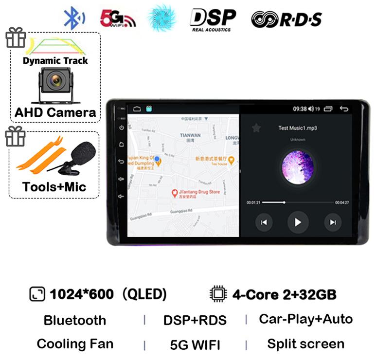 

Android 14 CarPlay Auto WIFI+4G Автомагнитола для Toyota Raize 2020 2021 2022 Мультимедийный видеоплеер Стерео DSP GPS Камера 360 QLED