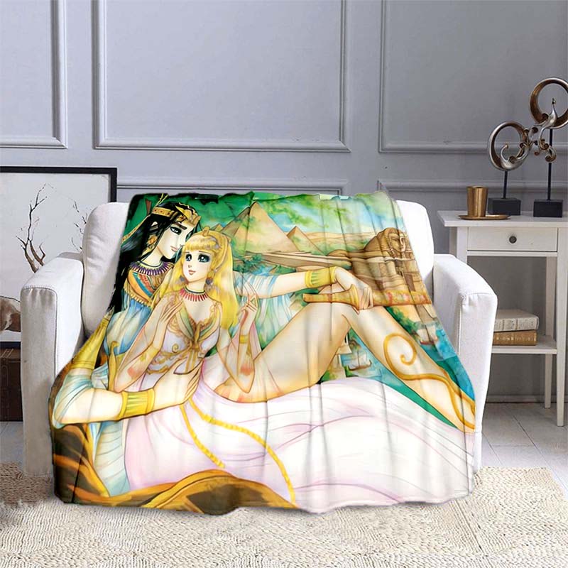 Daughter of the Nile Flannel Blanket, Perfect for Autumn Warmth, Suitable for Children and Adults, Home Décor, Shaw