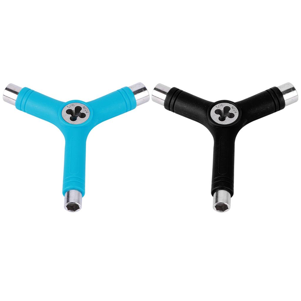 Y Type Multipurpose Five Functions Alloy Steel Wrench Professional Skateboard Tool