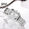 Gold Plated Watch for Women Ladies Light Luxury Style Square