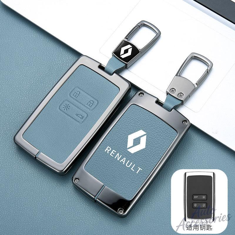Car Key Case Cover Shell Bag For Renault Austral Kadjar Clio Megane Captur Arkana Koleos Zoe Scenic Dacia Sandero Logan Jogger NN41