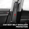 Car Seat Belt Covers Shoulder Cushion Protector Pad For Mitsubishi Outlander Lancer L200 ASX Pajero Grandis Eclipse