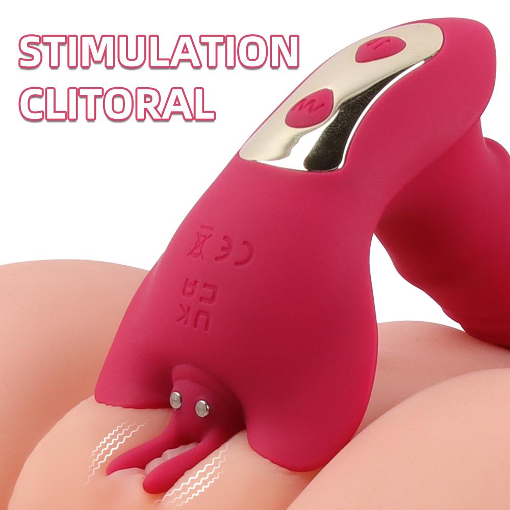 Stoß-Vibrator für Frauen APP Rotierender Teleskop-Dildo Fernbedienung G-Punkt-Massage Klitoris-Stimulator Sexspielzeug für Frauen