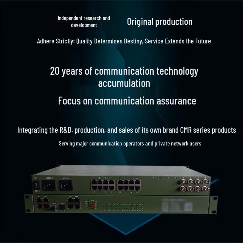 CMR Multi-Service Fiber Optic Multiplexer
