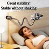Flexible Lazy Phone Holder with Gooseneck Base for Bed Desk Mobile Phone & Tablet