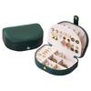 Practical Sturdy Leather Jewelry Container Drawers Home Accessory Portable Decoration for Collectors and Enthusiasts