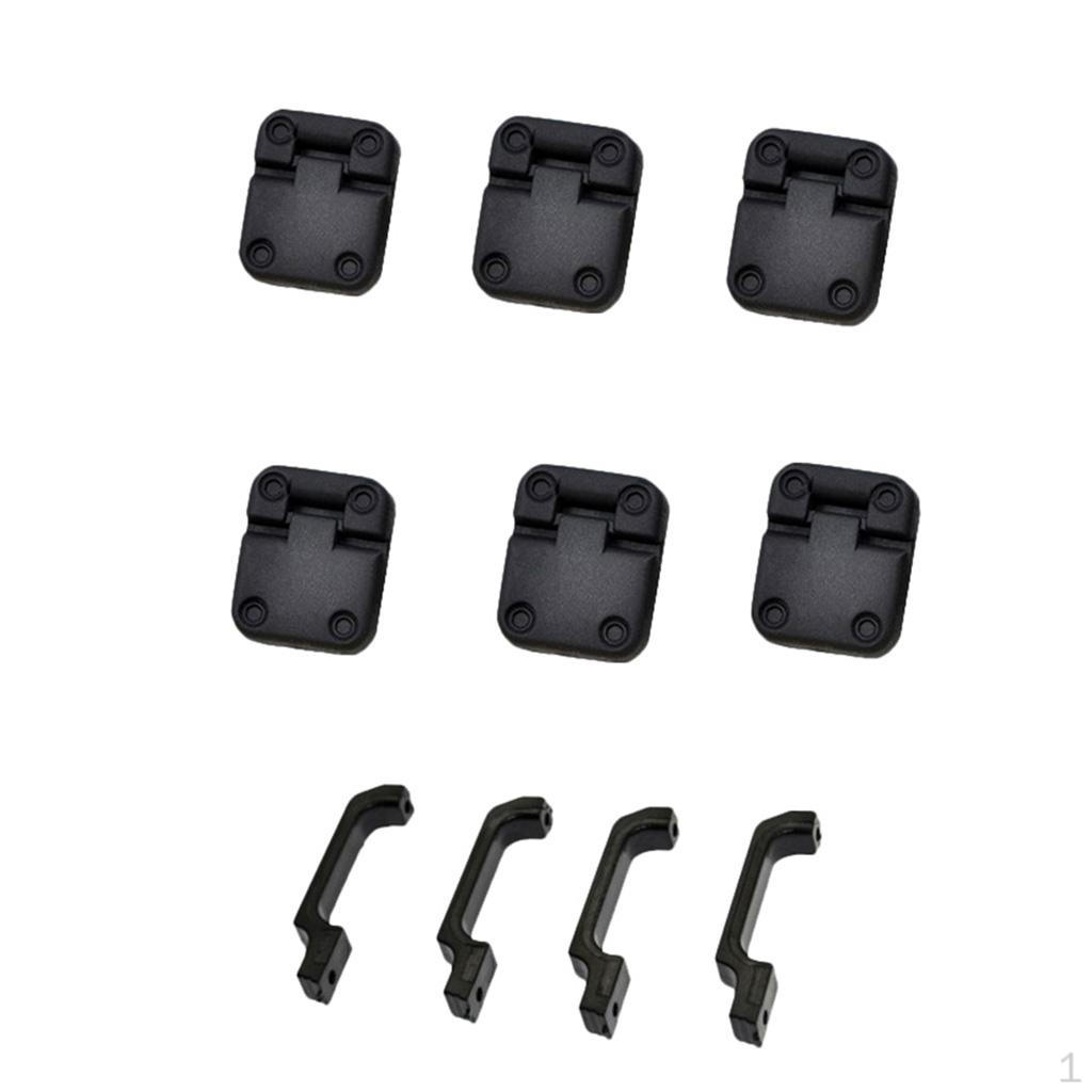 1/10 RC Rock Crawler Exterior Door Handles & Hinges For Traxxas -4 4