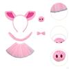 Pig Costume Set Animal Cosplay Decoration for Stage Performances Carnival