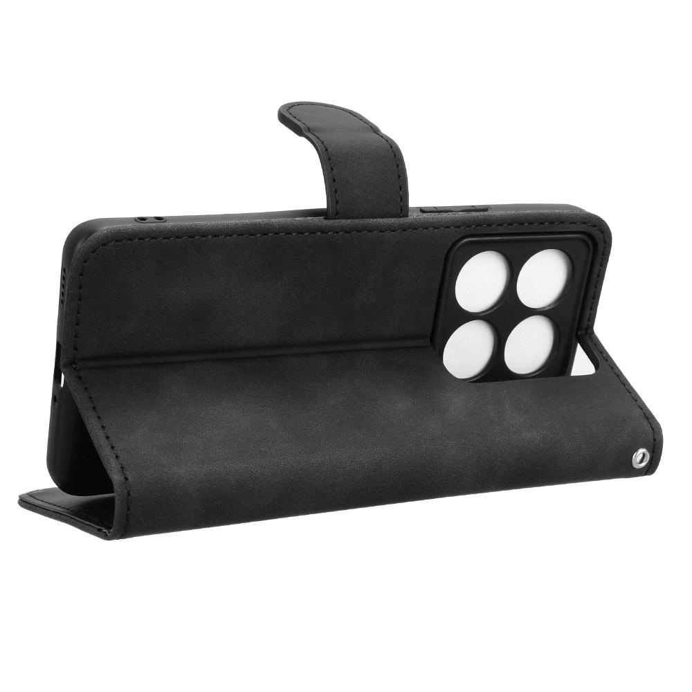 For Xiaomi 14T Pro Leather Case Skin-Feel Anti-Drop Wallet Flip Phone Cover