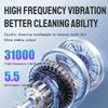 Power Electric Toothbrush Teeth Whitening USB Rechargeable Toothbrushes 5 Modes with 3 Brush Heads for Adults and Kids