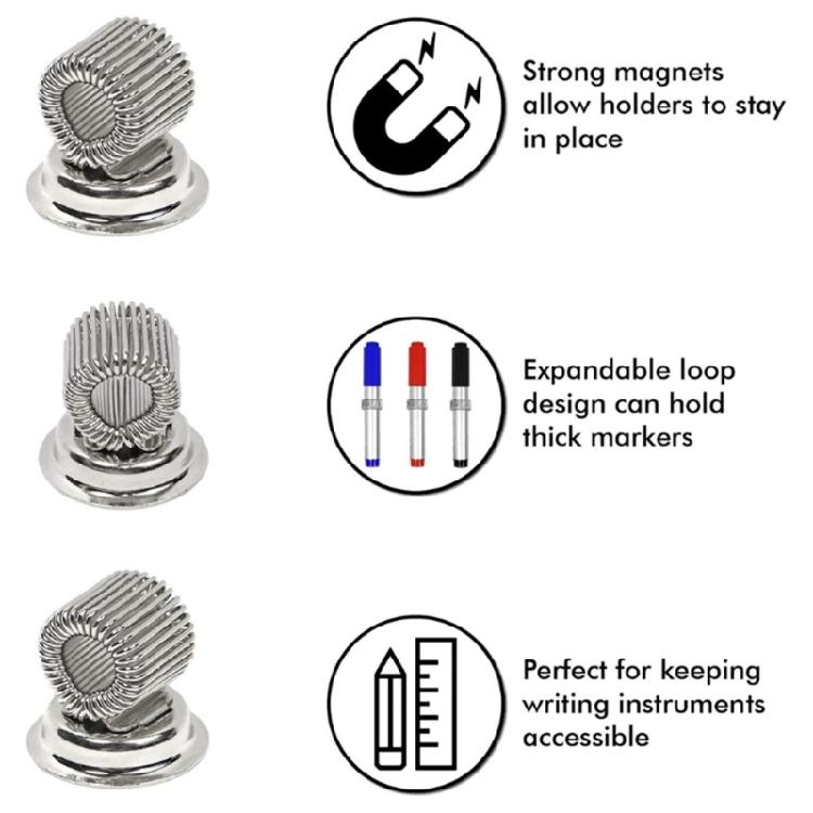 Convenience Magnetic Pen Clip Holder Versatile Solution for Everyday Use