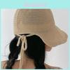 Summer Straw Hat With Wide Brim And Breathable Fabric For Sun Protection