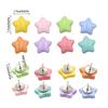 20/50Pcs DIY Star Shape Pushpins Macaron Blackboard Push Pins Portable Decorative Studs  Corkboard