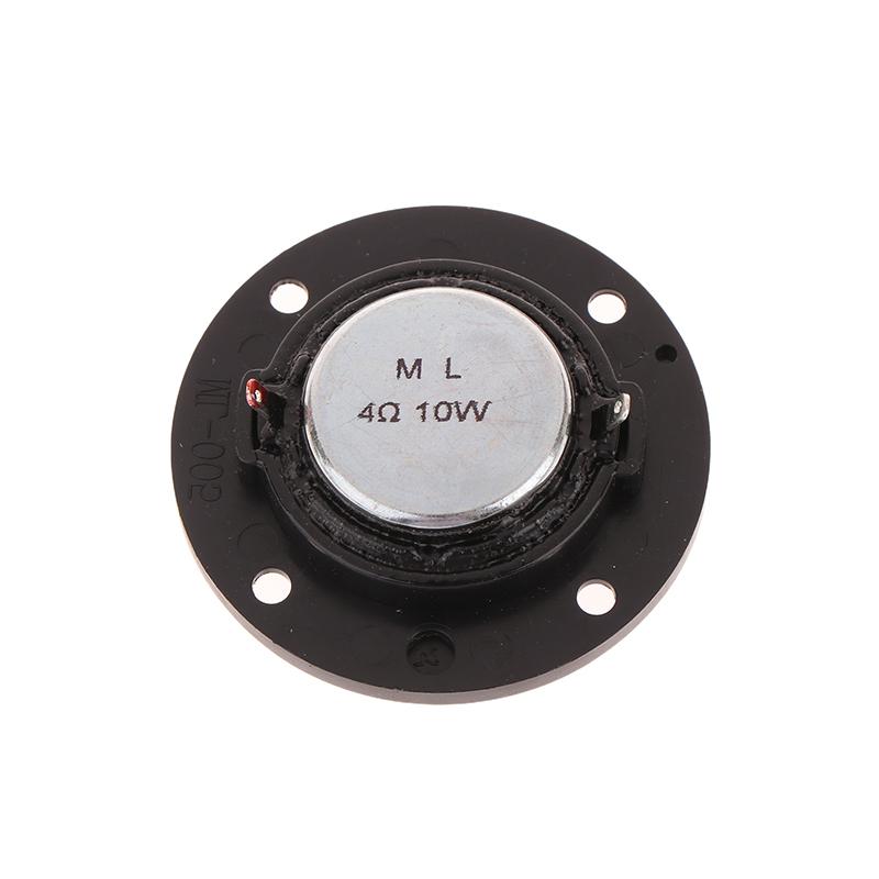 1Pc 52Mm Round Audio Speaker 4 Ohm/8 Ohm 10W Tweeter Speakers Silk Membrane Hifi Music Diy Bluetooth Hifi Loudspeaker 10W 4Ω