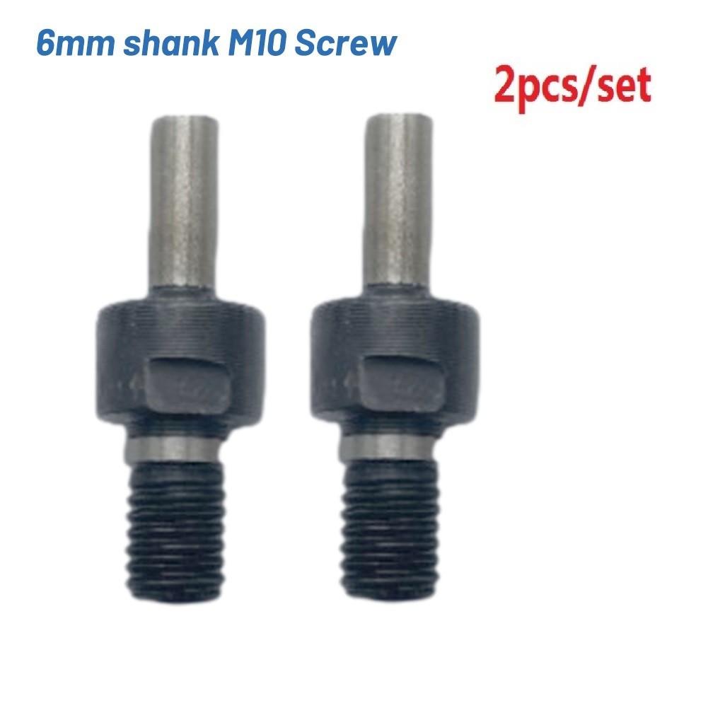 

M10/для M14 адаптер для сверла, соединительная тяга, проволочная щетка, стержень для полировки автомобиля 6mm shank M10 Screw