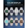 2025 Men's Classic Cubic Automatic Mechanical Watch 50M Waterproof Luminous Sapphire Crystal Reloj Hombre 41MM