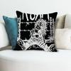 KKorn Band Requiem Pillow Cases for Bedroom Living Room Sofa Home Decor Polyester Cushion Cover with Zipper