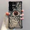 Popular Scary Evil Eye Phone Case for Samsung Galaxy A36 A55 A54 A53 A34 A33 A35 A52 S26 S25 S24 S23 S22 Ultra S21 FE Soft Cover