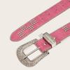 Subculture Belt  Rivet Studded Belt for Jeans Shorts Belt Women Waist Decors Pants Waist Belt Girl Waist Ornaments