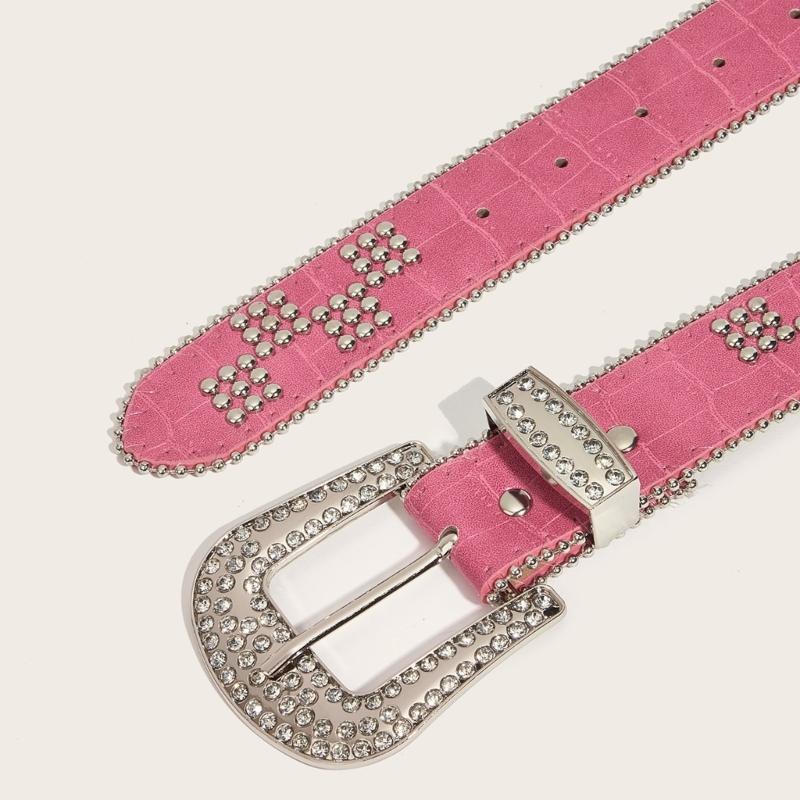 Subculture Belt  Rivet Studded Belt for Jeans Shorts Belt Women Waist Decors Pants Waist Belt Girl Waist Ornaments
