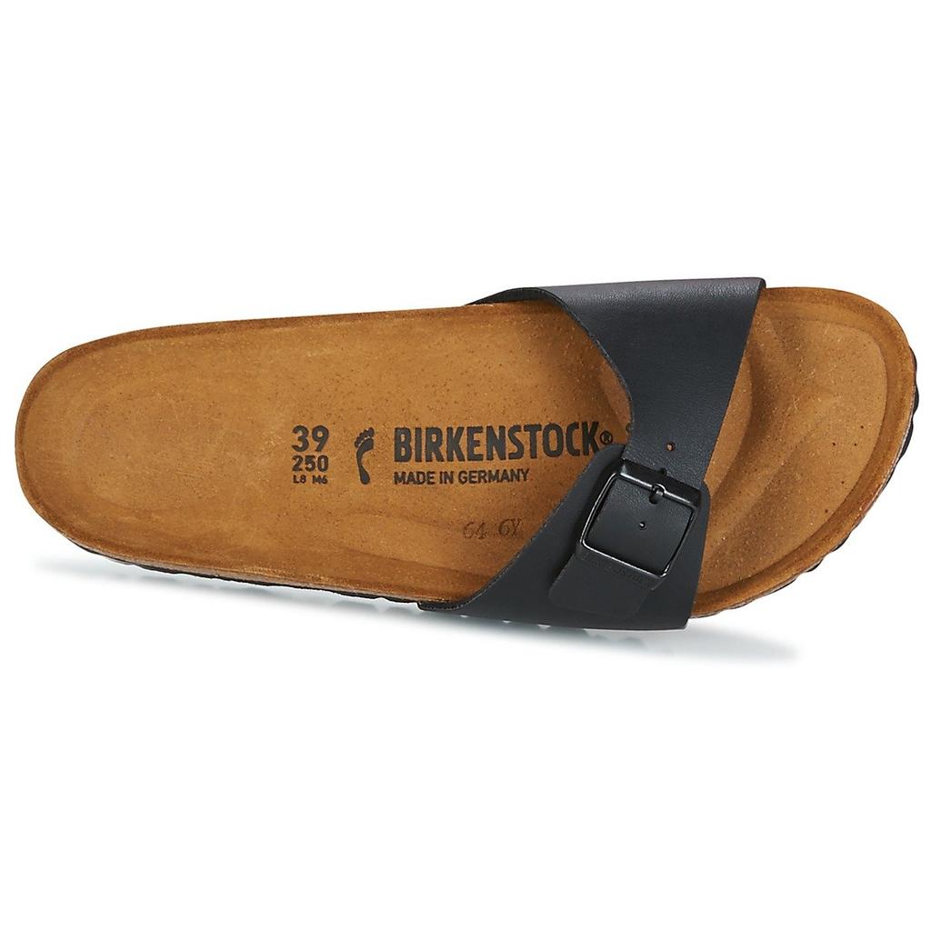Sandály Birkenstock Madrid Černé EU 37 (úzká šířka) Birko-Flor (24 cm)