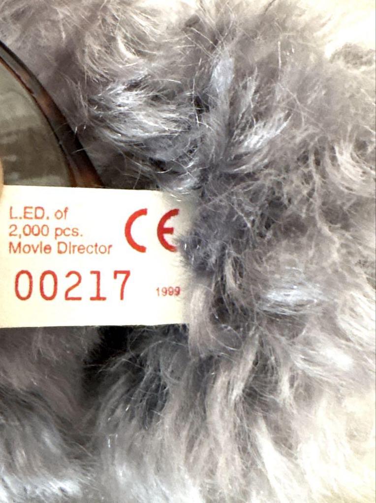 [USED] Akira Kurosawa Steiff Vintage Teddy Bear, Limited Edition of 2000, 1990s