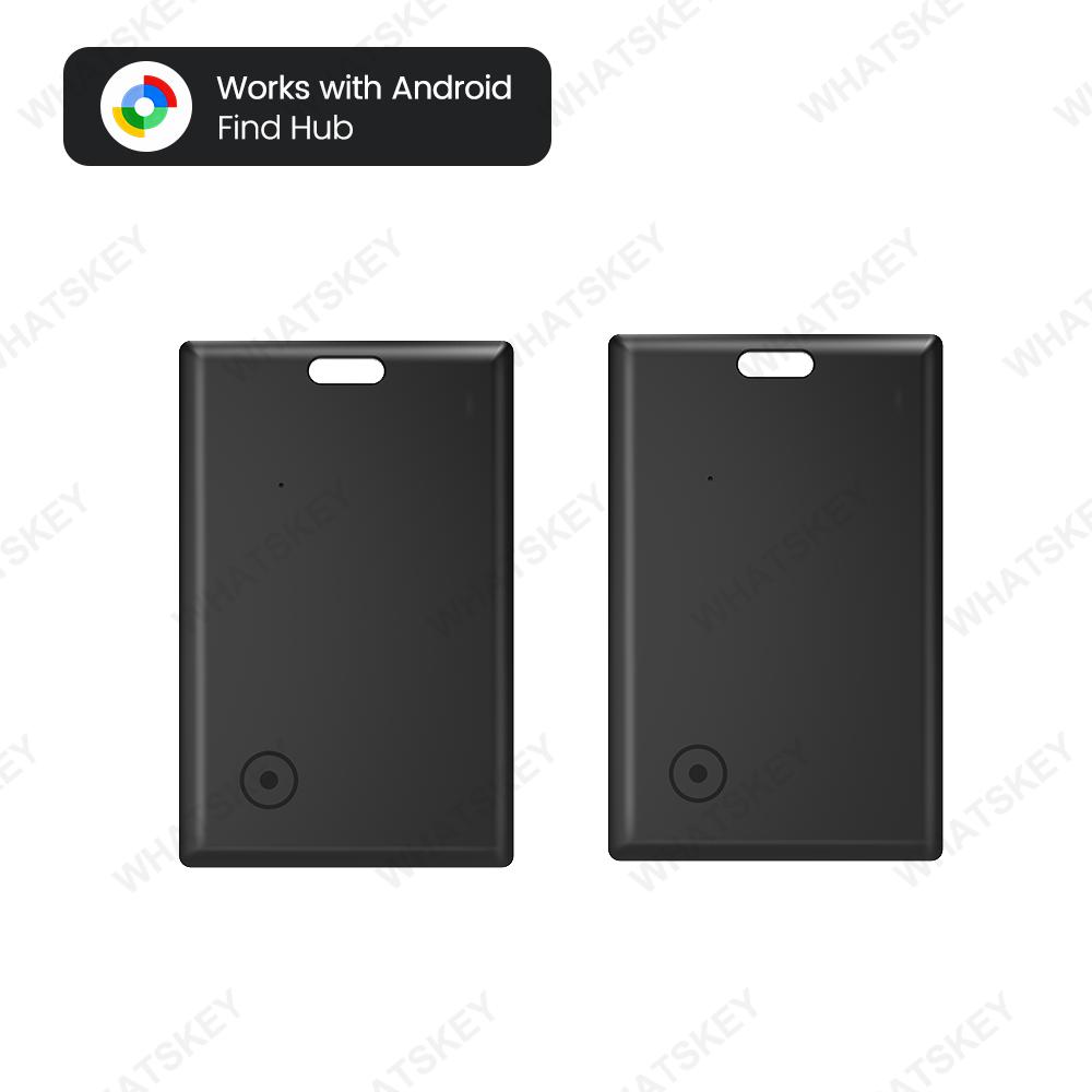 1-4Pack Google Find My Gps Tracker Wireless Charging Card Anti-Lost Device Android Locator Ultra Thin Card Gps Tracking Device
