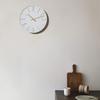 TAHITICA Wall Continuous Second Wall Grandfather Nordic Room Living Room Housewarming Stylish Hook Included Clock, Cement, Hand, Silent, Clock, Clock,