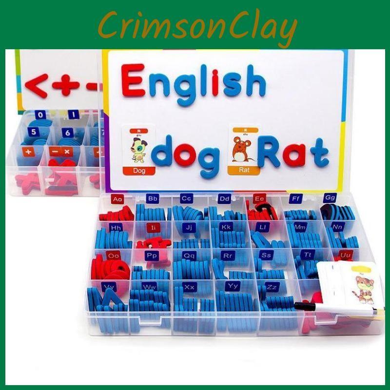 Number Letter Magnetic Set Foam Alphabet Abc Educational Toy For  Kids Children