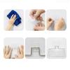 1/2pc Stainless Steel Soap Rack No Punching Wall Mounted Single Layer Soap Rack Home Bathroom Drainage Soap Storage Holder
