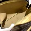 Louis Vuitton M45254 Monogram Reporter PM Crossbody Shoulder Bag Brown