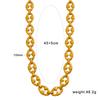 Xin Duo Duo European & American Cross-Border Gold-Plated Stainless Steel Pig Nose Buckle Necklace Bracelet