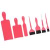 7pcs Hair Dye Tool Set Balayage Board Coloring Brush Hair Highlighting Paddle Brush Tools Hair Salon