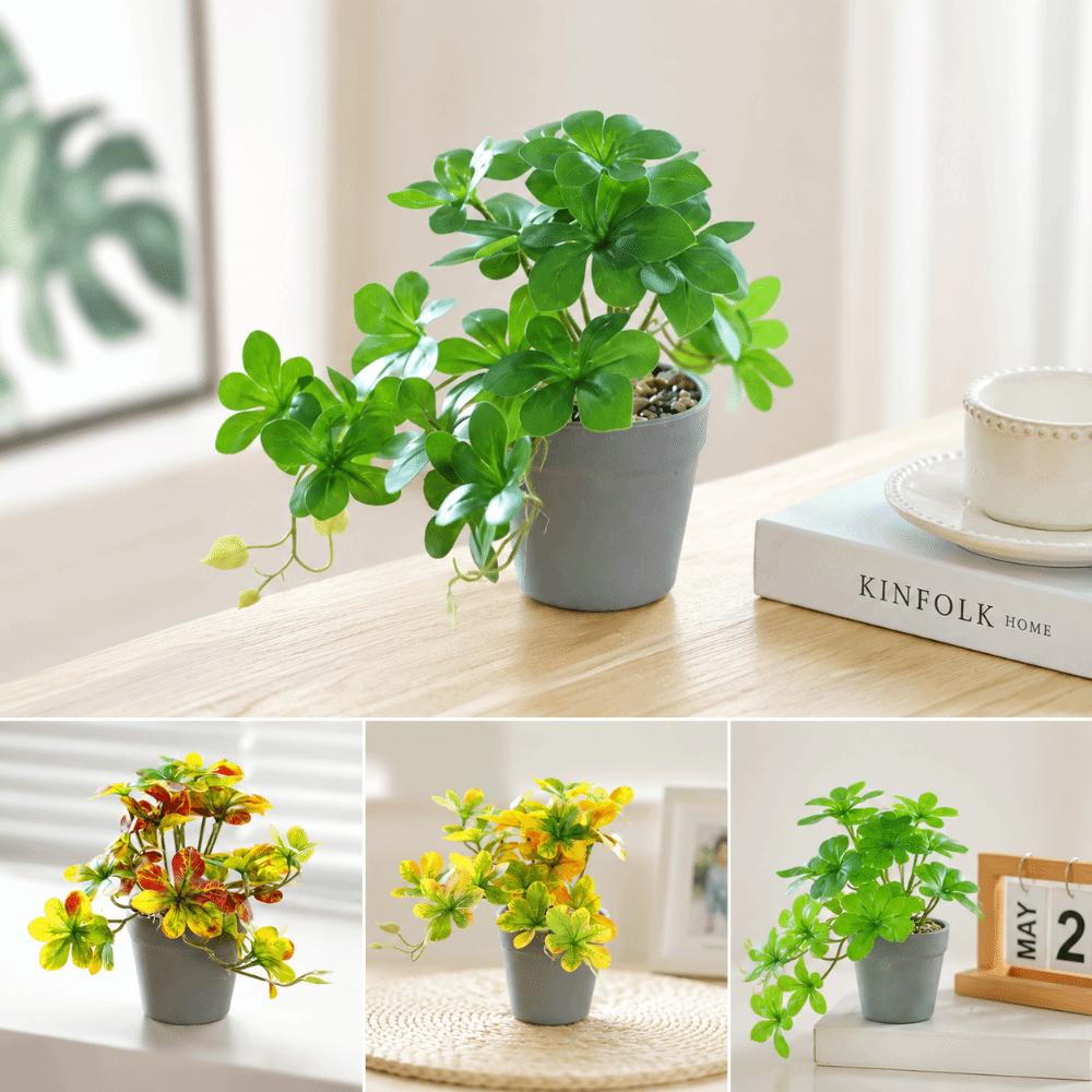 Fake Plant Fake Potted Plant Bonsai Decorative Potted Plant Artificial Bonsai Plant Garden Decor