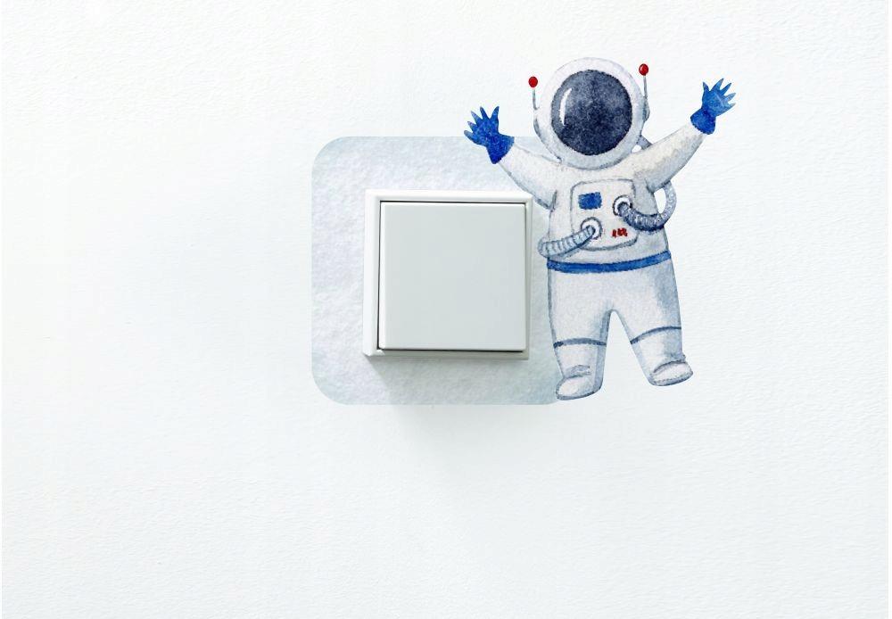 Protective Sticker for the Switch in a Child' Room - Cosmonaut