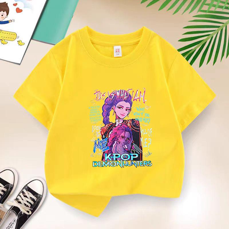 Kpop The Witch Hunt Team Turtle Planet Witch Hunter Group Short-Sleeve Peripheral Printed T-Shirt