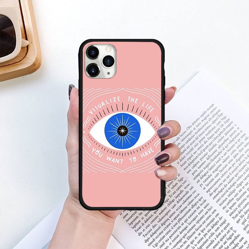 Fashion Evil eye Phone Case for iPhone 11 12 13 pro XS MAX 8 7 6 6S Plus X 5S SE 2020 XR mini