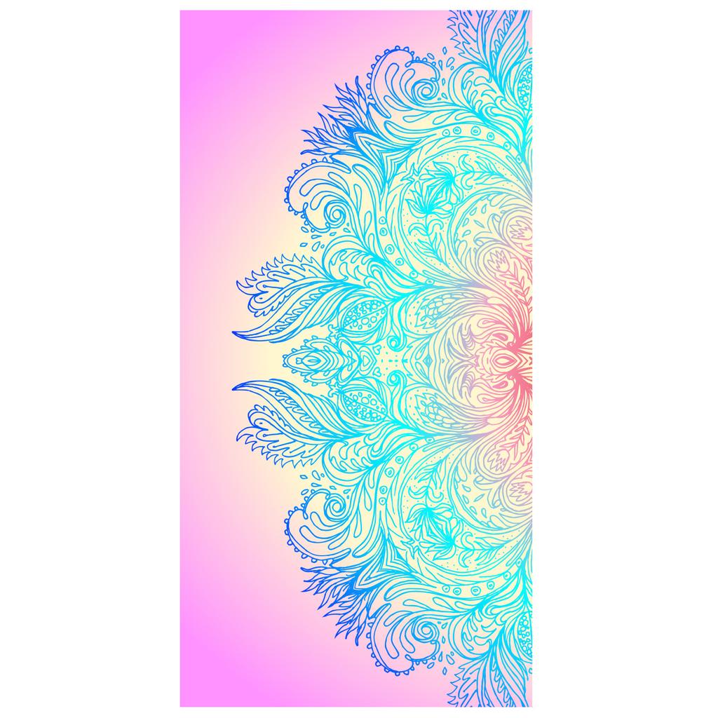 Beach Towel Digital Printing Double-sided Velvet Quick-drying Bath Towel Bath Sports Towel