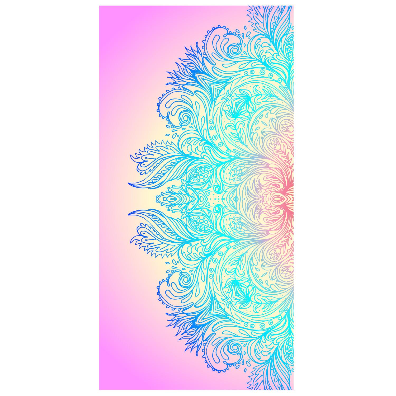 

Розовое пляжное полотенце Печатное банное полотенце Абсорбирующее быстросохнущее пляжное полотенце 80 * 160 [OPP independent bag]